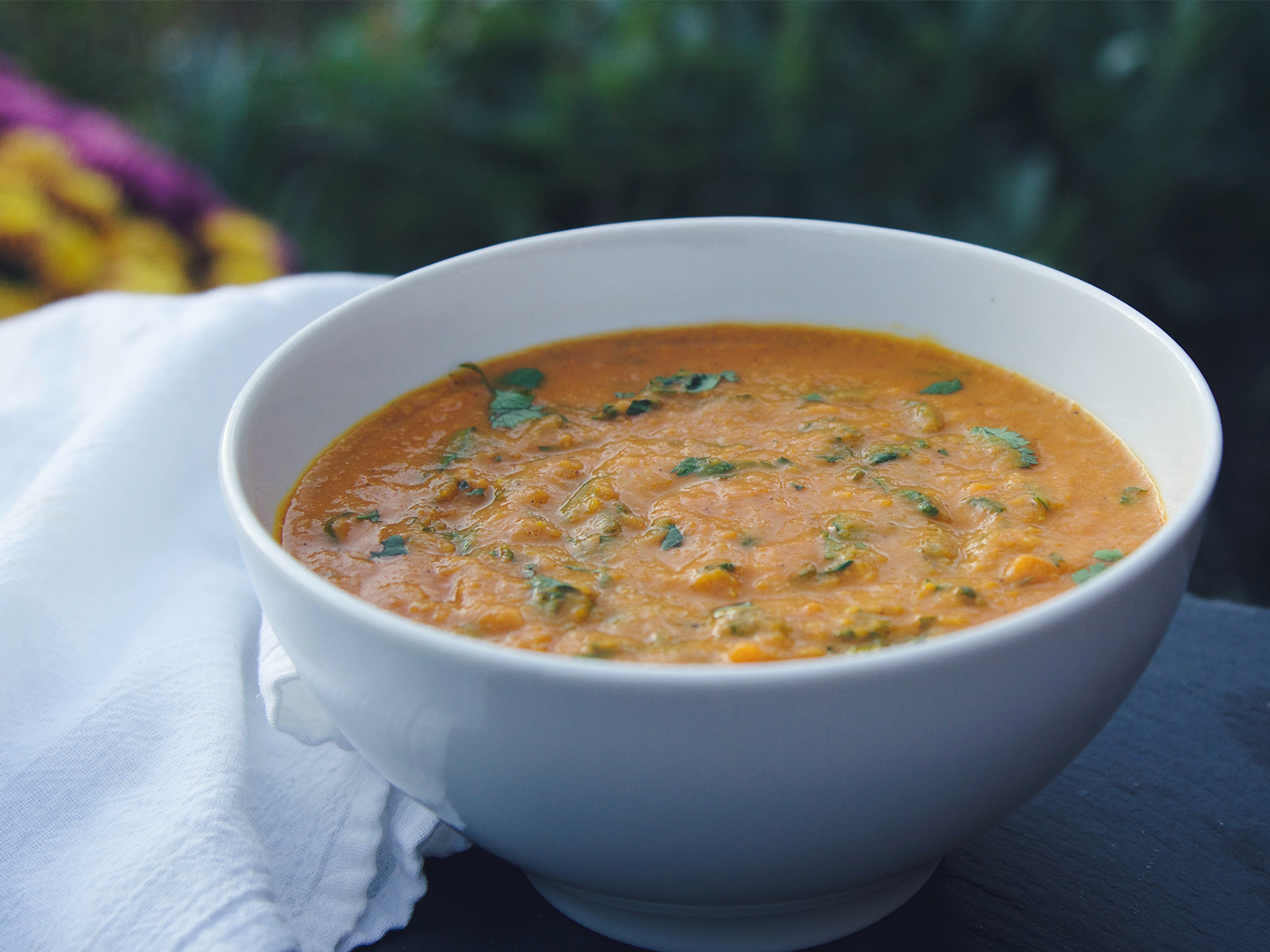 Sweet Potato Detox Soup {Vegan & Gluten Free} If you have dreams of sailing through cold and flu season without a sniffle in sight, this is the soup for you. My all-time fave Sweet Potato Detox Soup will keep you warm and well as the weather turns colder. 